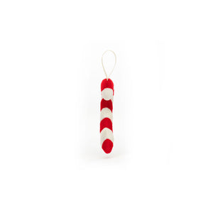 Festive Folly Candy Cane Ornament