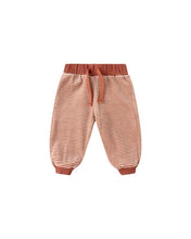 Load image into Gallery viewer, Velour Relaxed Sweatpant | Candy Stripe
