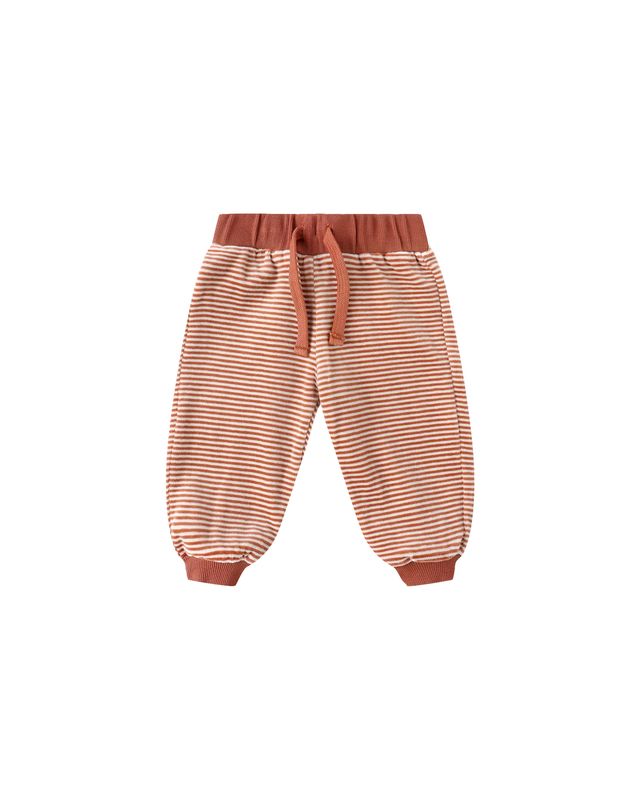 Velour Relaxed Sweatpant | Candy Stripe