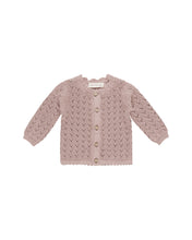 Load image into Gallery viewer, Scalloped Cardigan | Mauve
