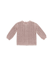 Load image into Gallery viewer, Scalloped Cardigan | Mauve
