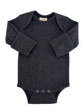 Load image into Gallery viewer, Long Sleeve Bodysuit | Charcoal Speckle
