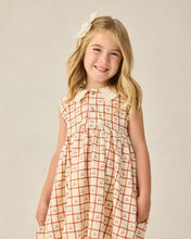 Load image into Gallery viewer, Collared Babydoll Dress | Cherry Check
