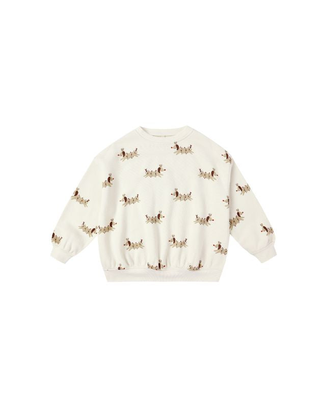 Relaxed Sweatshirt | Christmas Dogs