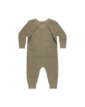 Load image into Gallery viewer, Chunky Knit Jumpsuit | Olive
