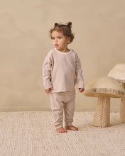 Load image into Gallery viewer, Long Sleeve Tee | Cocoa Micro Stripe
