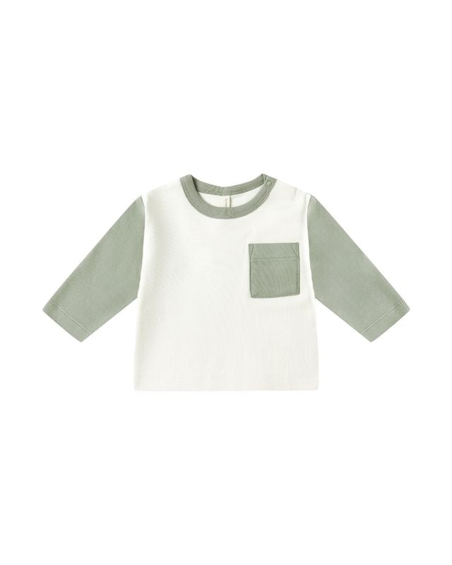 Long Sleeve Raglan Tee | Fern