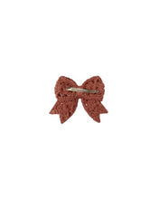 Load image into Gallery viewer, Crochet Bow | Cranberry
