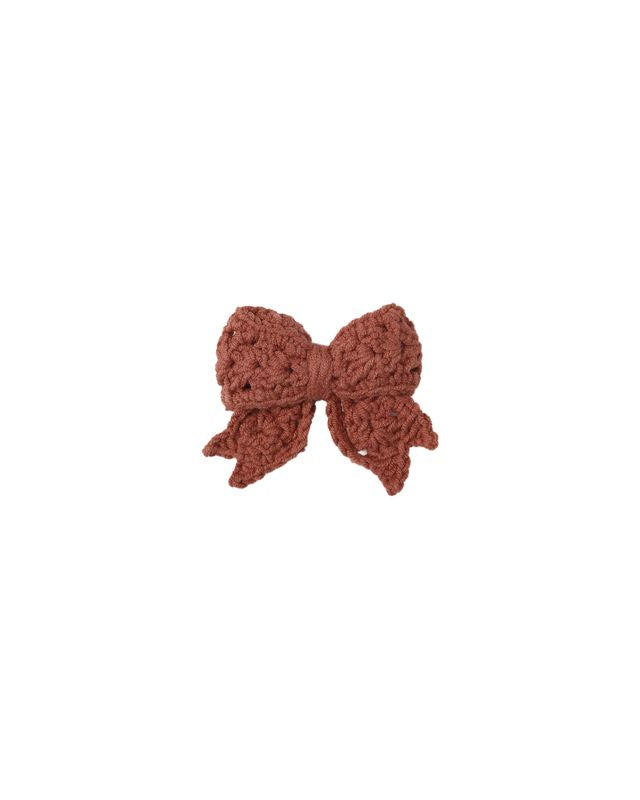 Crochet Bow | Cranberry