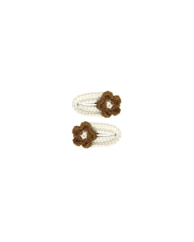 Crochet Clips | Golden