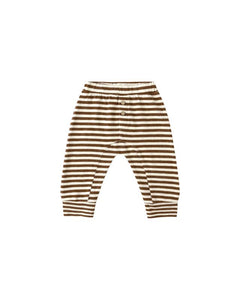 Baby Cru Pant | Brown Stripe