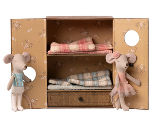 Ballet Mice in Dance Studio | Little Sister & Brother