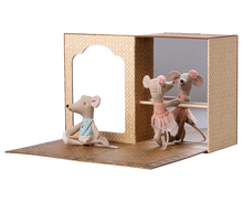 Load image into Gallery viewer, Ballet Mice in Dance Studio | Little Sister &amp; Brother
