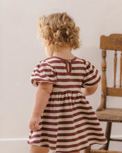 Load image into Gallery viewer, Darla Dress | Black Cherry Stripe
