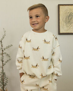 Relaxed Sweatshirt | Christmas Dogs