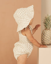 Load image into Gallery viewer, Kaia Romper | Dove Check
