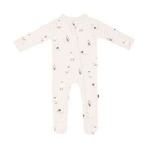 Zipper Footie | Duck