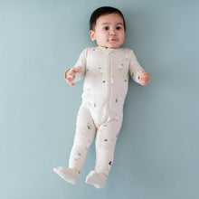 Load image into Gallery viewer, Zipper Footie | Duck
