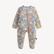 Load image into Gallery viewer, Magnetic Ruffle Footie | Flora

