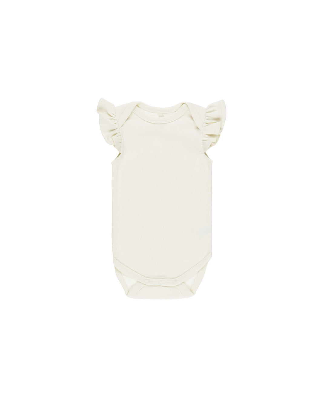 Flutter Sleeve Bodysuit | Ivory