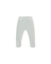 Load image into Gallery viewer, Footed Knit Pant | Ice Blue

