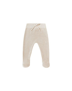Footed Knit Pant | Oat
