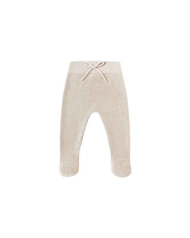 Footed Knit Pant | Oat