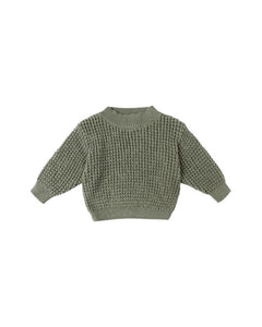 Chunky Knit Sweater | Forest