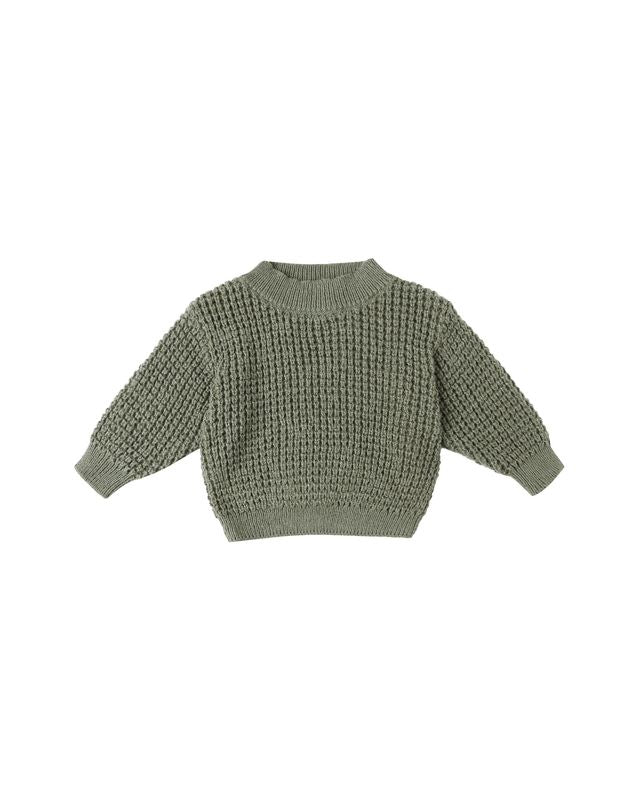 Chunky Knit Sweater | Forest