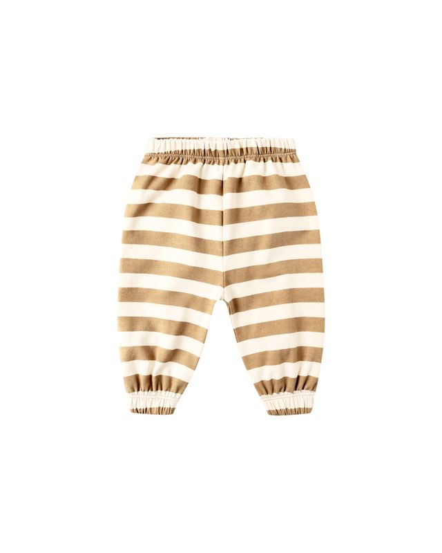 Oversized Sweatpants | Gold Stripe
