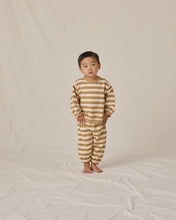 Load image into Gallery viewer, Oversized Sweatpants | Gold Stripe
