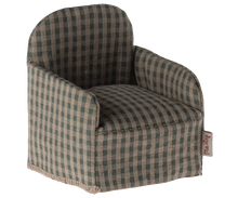 Load image into Gallery viewer, Mouse Chair | Green Checker
