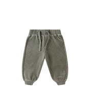 Load image into Gallery viewer, Velour Relaxed Sweatpant | Forest
