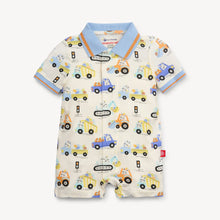 Load image into Gallery viewer, Short Sleeve Magnetic Romper | Delivered with Hare
