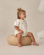 Load image into Gallery viewer, Waffle Tee + Short Set | Confetti Hearts
