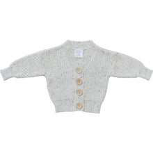 Load image into Gallery viewer, Chunky Knit Cardigan | Heather Grey
