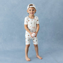Load image into Gallery viewer, Short Sleeve Pajamas | Home Run
