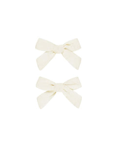 Bows, Set of 2 | Ivory AW25
