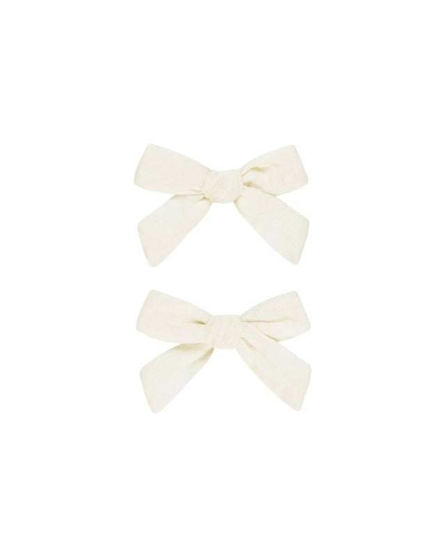 Bows, Set of 2 | Ivory AW25