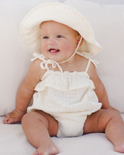 Load image into Gallery viewer, Ruffle Romper | Ivory
