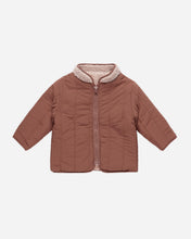 Load image into Gallery viewer, Shearling Zip Jacket | Blush
