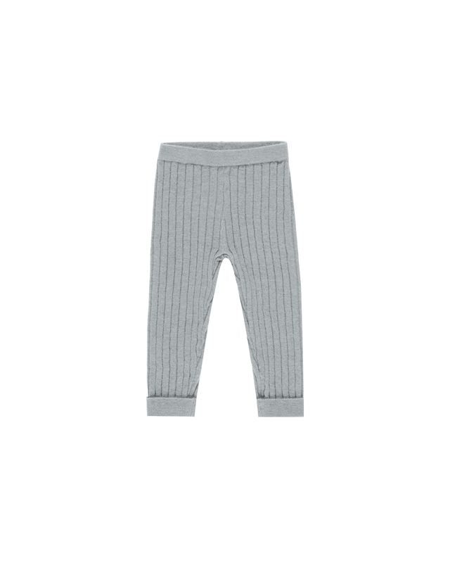 Cuffed Legging | Dusty Blue