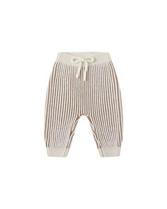 Chunky Knit Pant | Gold