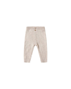 Rib Knit Legging | Heathered Oatmeal