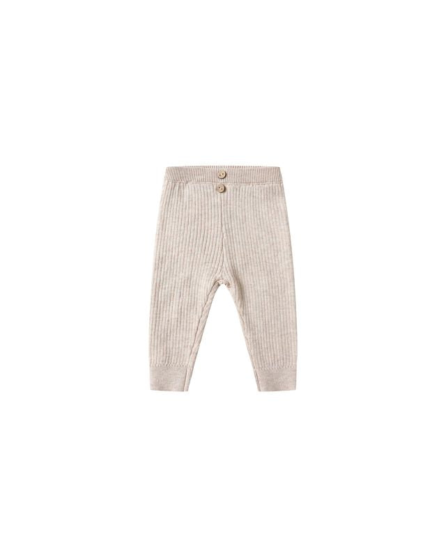 Rib Knit Legging | Heathered Oatmeal