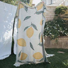 Load image into Gallery viewer, Plush Blanket | Lemon
