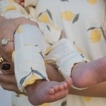 Load image into Gallery viewer, Bamboo Zip Pajama | Lemon

