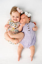 Load image into Gallery viewer, Cloud Muslin Romper | Lilac
