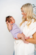 Load image into Gallery viewer, Cloud Muslin Romper | Lilac
