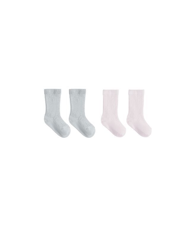 Socks Set | Ice Blue + Lilac